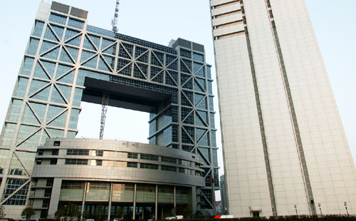 上海證券大廈和上海信息